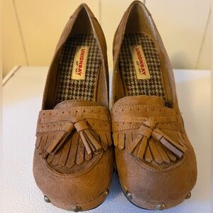Vintage Unionbay Chunky Heeled Loafers